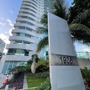 2703 Flat Beira Mar Av Boa Viagem Com Cozinha Apart-hotel